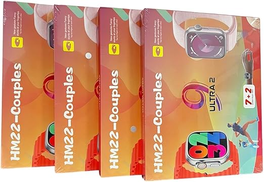 HM22-Couple Smart Watch TinyTrek UAE