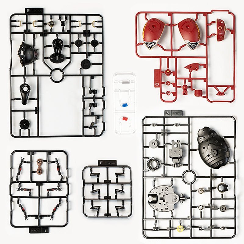Robotime Rokr Scout Beetle ABS Plastic Metal Punk Style 3D Puzzle TinyTrek UAE
