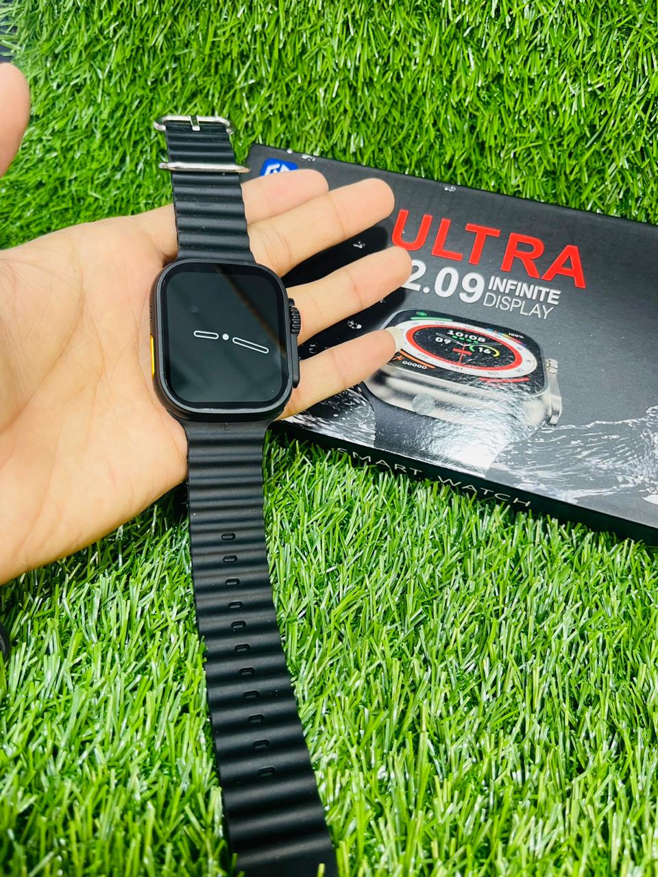 Ultra 2.09 Infinite Display Smartwatch Tiny Trek