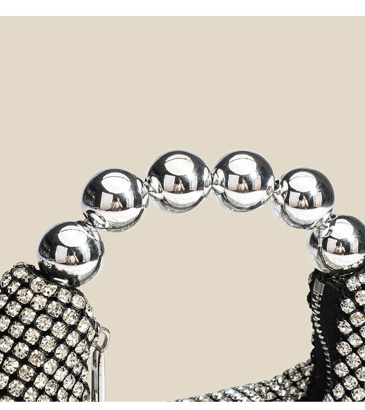 Shiny Rhinestone Clutch Chain Dinner Bag TinyTrek UAE