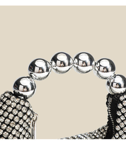 Shiny Rhinestone Clutch Chain Dinner Bag TinyTrek UAE